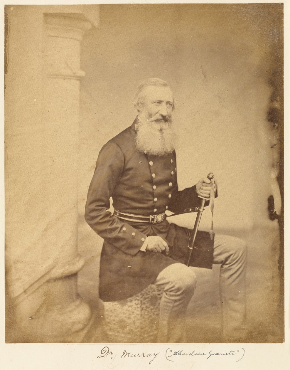 Doktor Murray. ("Aberdeenská žula") od Felice Beato