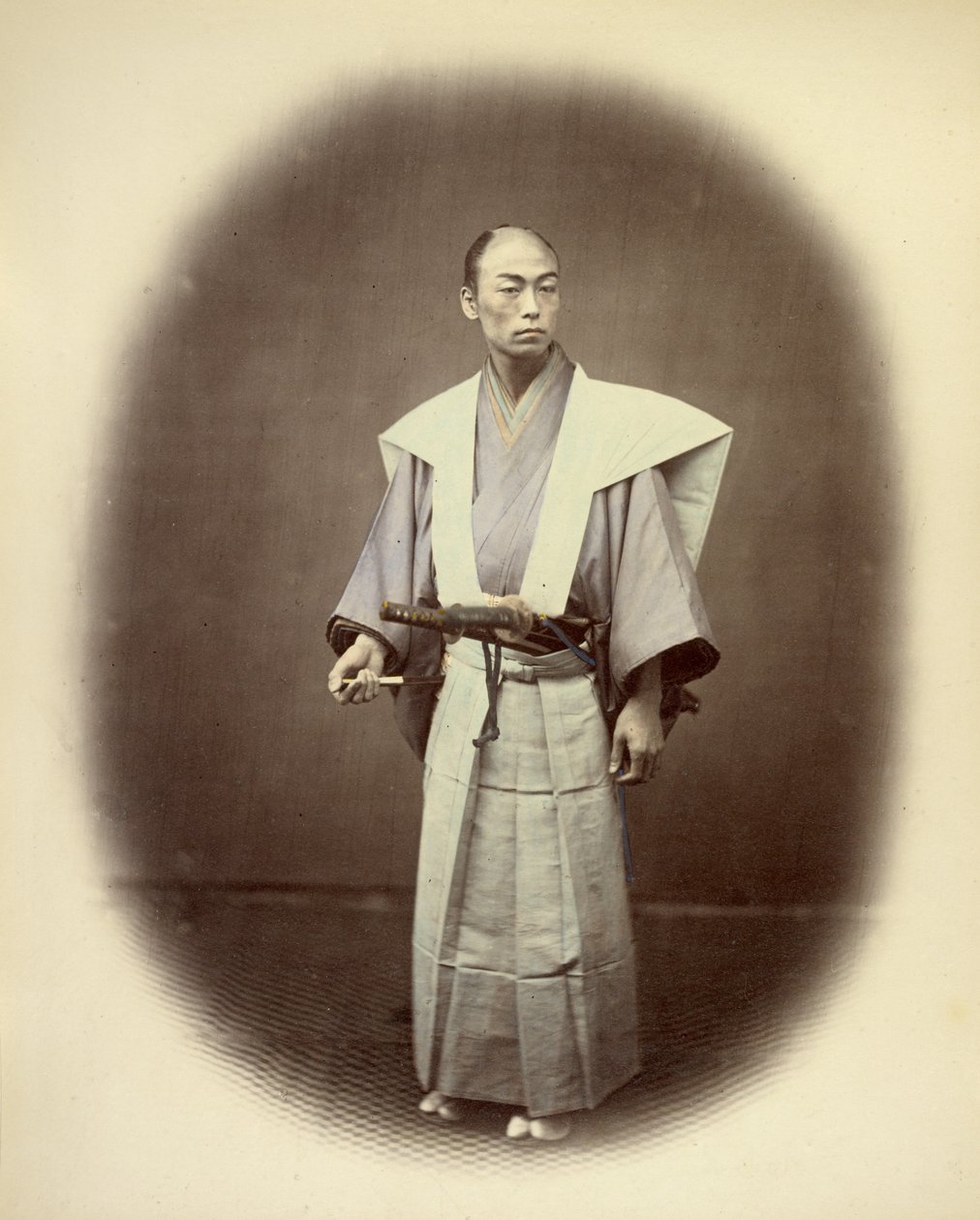 Japonský jakonin v obřadních šatech od Felice Beato