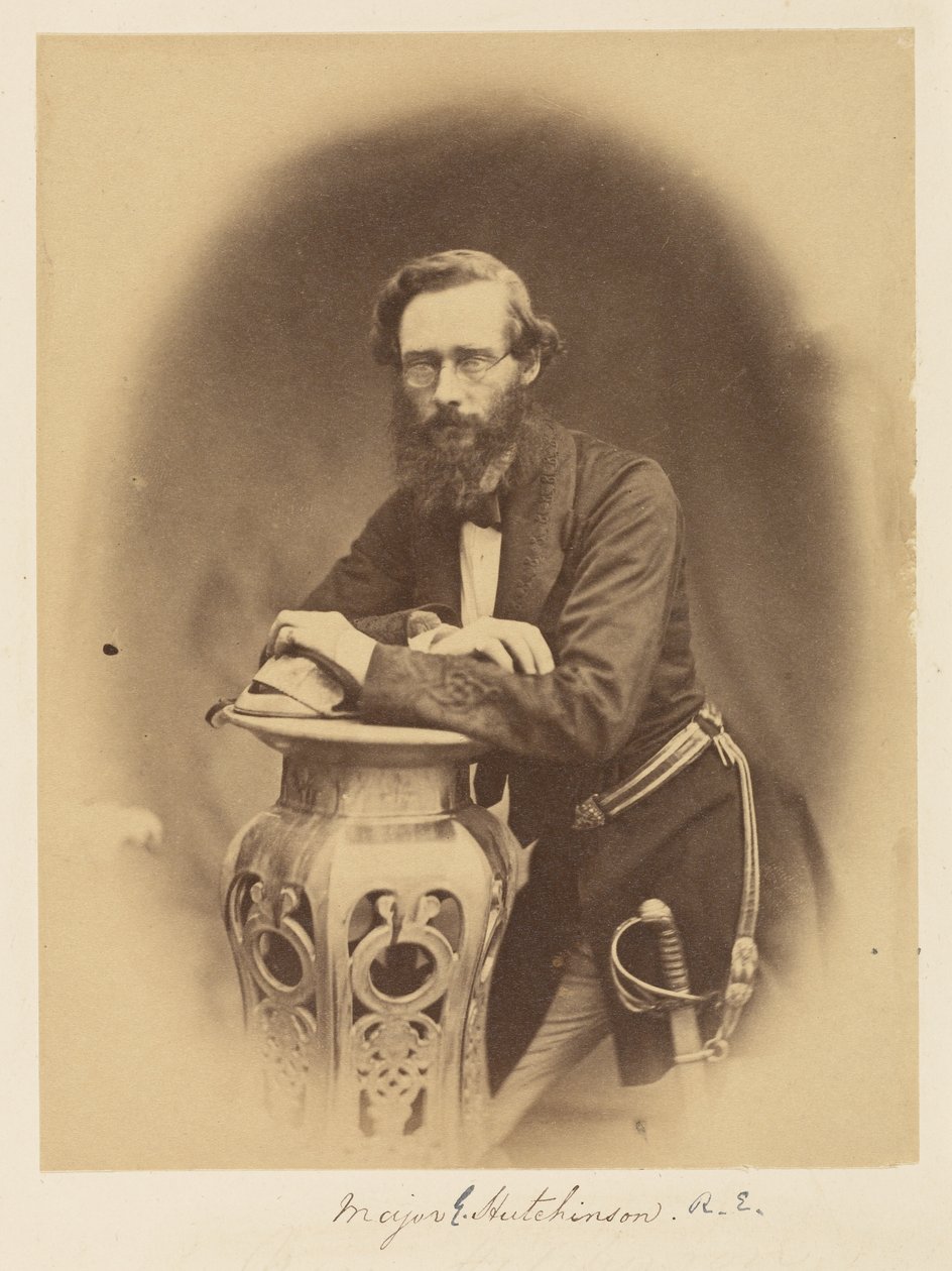 Major G. Hutchinson, R.E. od Felice Beato
