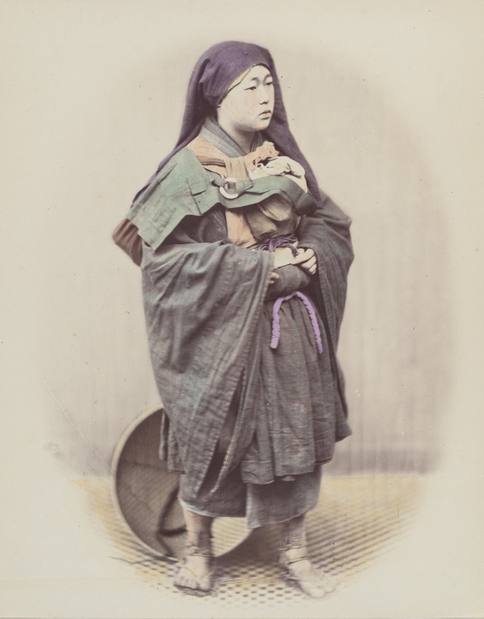 Žebravá jeptiška, 1868. od Felice Beato