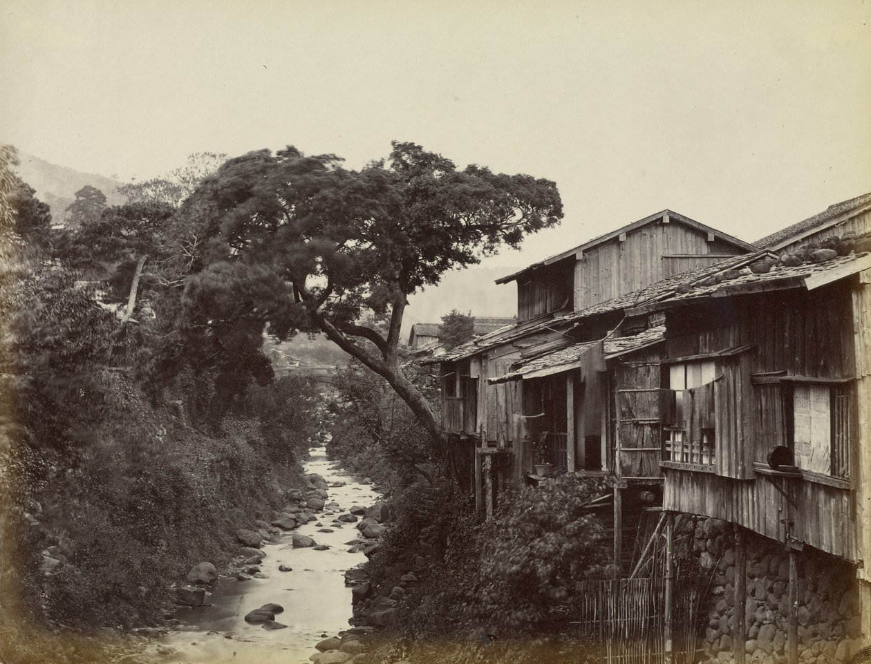 Rodné město Nagasaki od Felice Beato