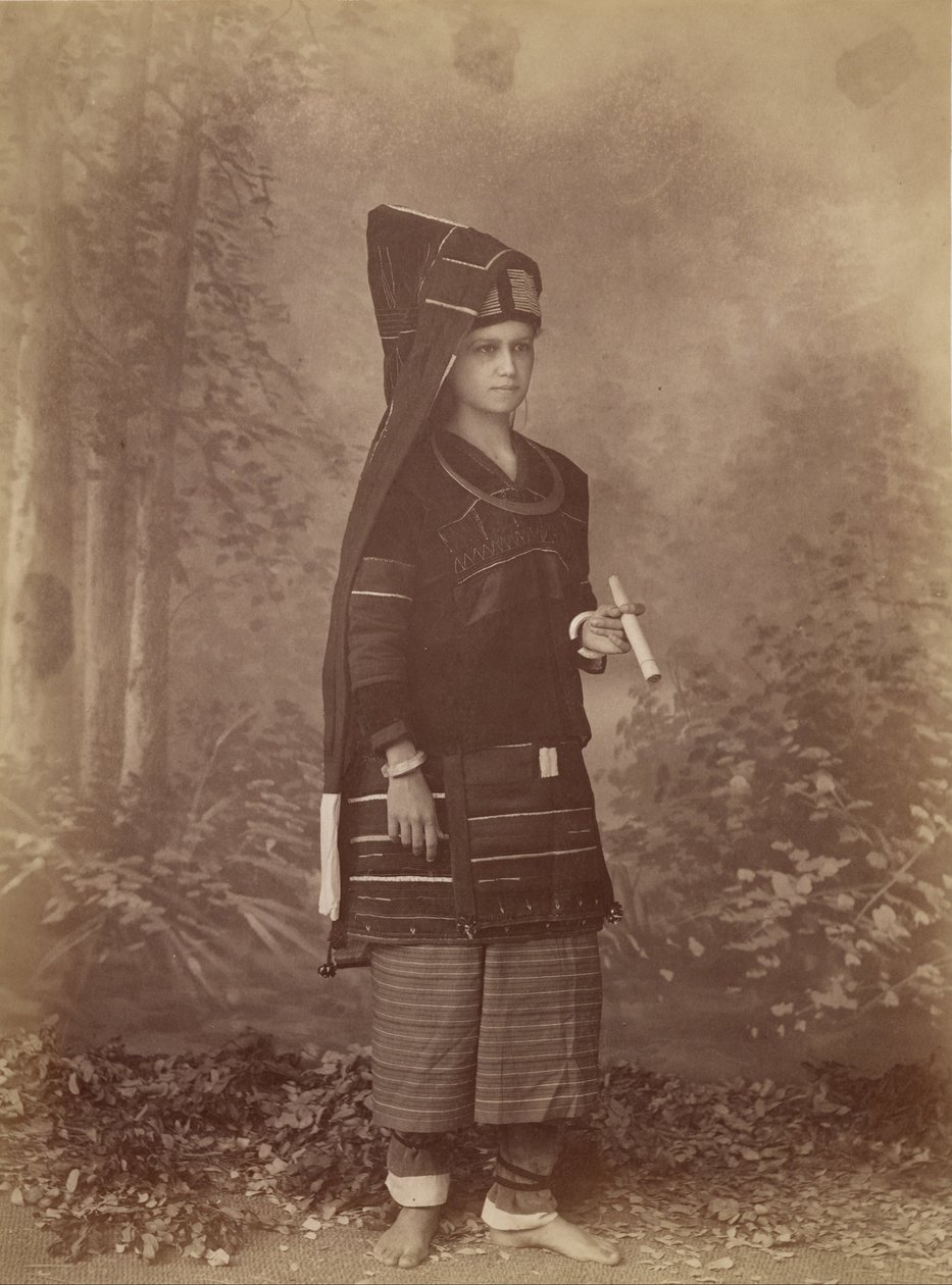 Žena Palaung od Felice Beato