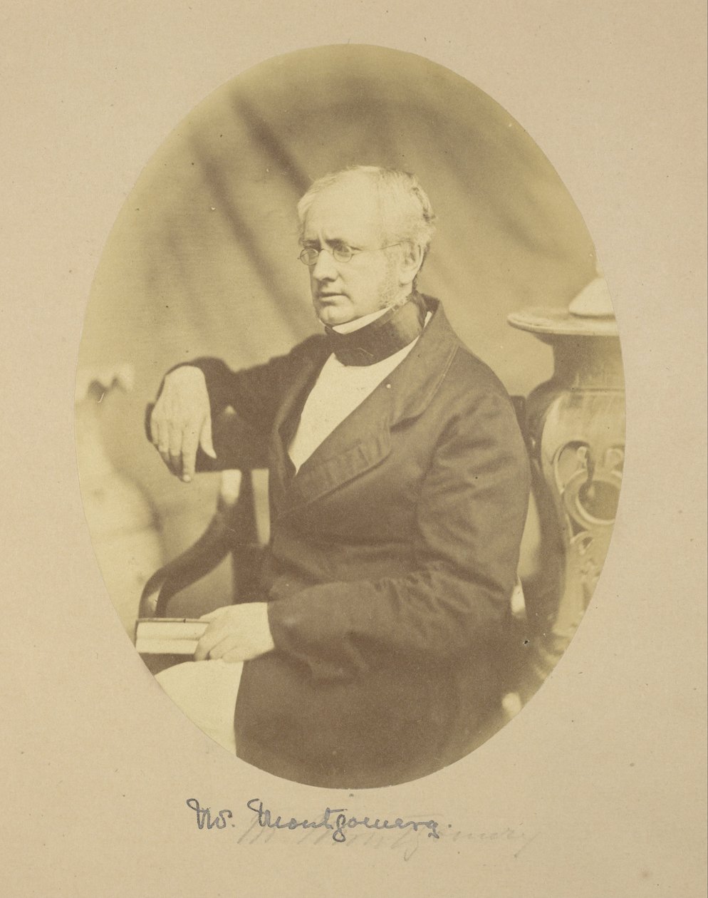 Portrét sira Roberta Montgomeryho, Esq., B.C.S, vrchního komisaře v Oude od Felice Beato