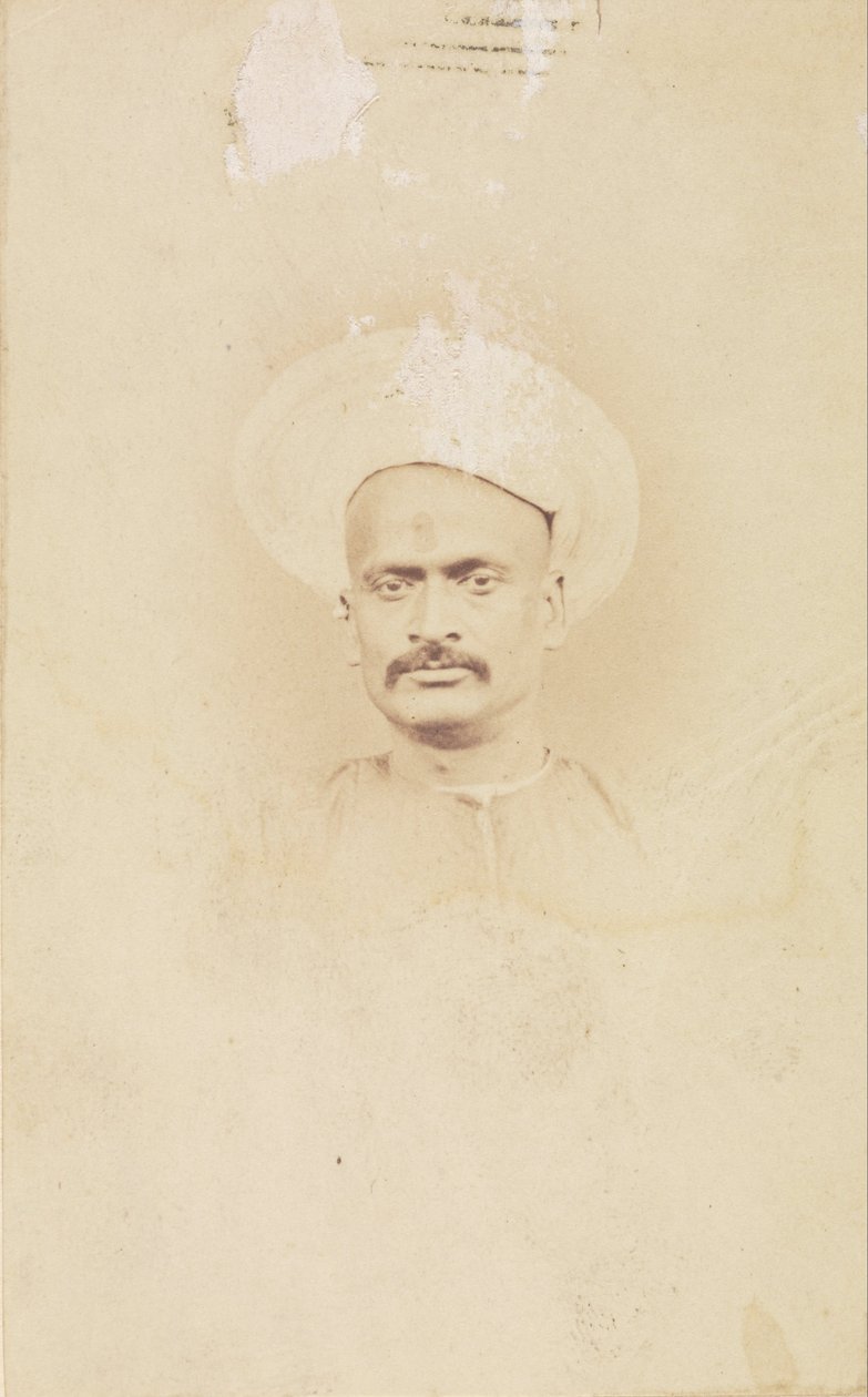 Sir Dinkar Rao, hlavní ministr maharadži z Gwalioru od Felice Beato