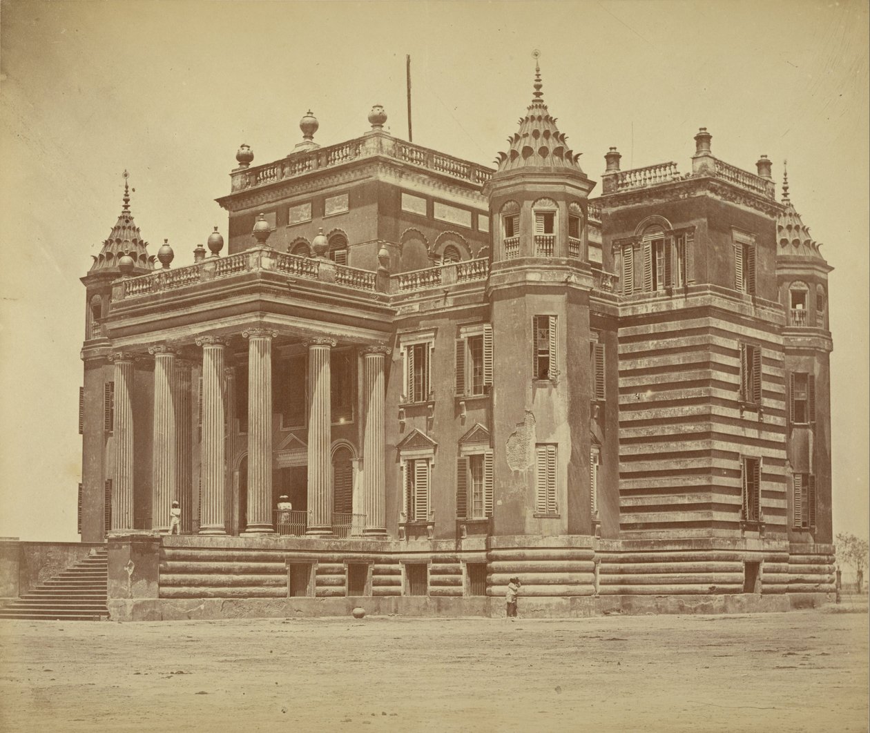 Palác Dilkusha od Felice Beato