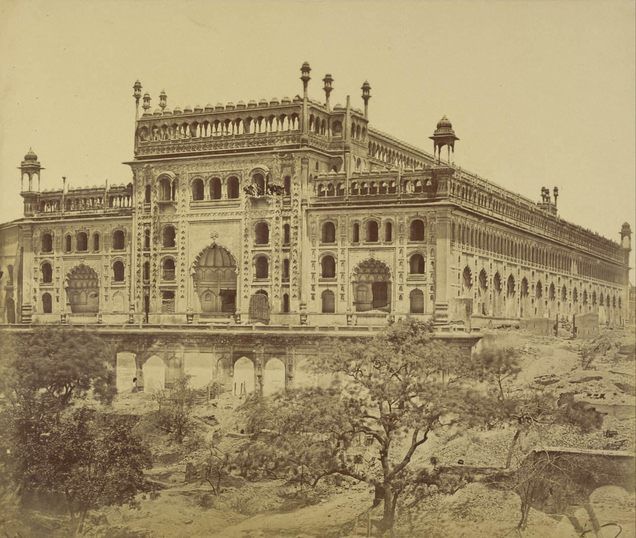 Velká Imambara od Felice Beato