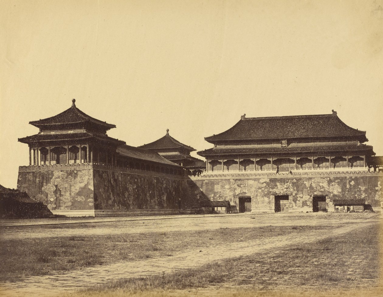 Velký císařský zimní palác, Peking, 29. října 1860 od Felice Beato