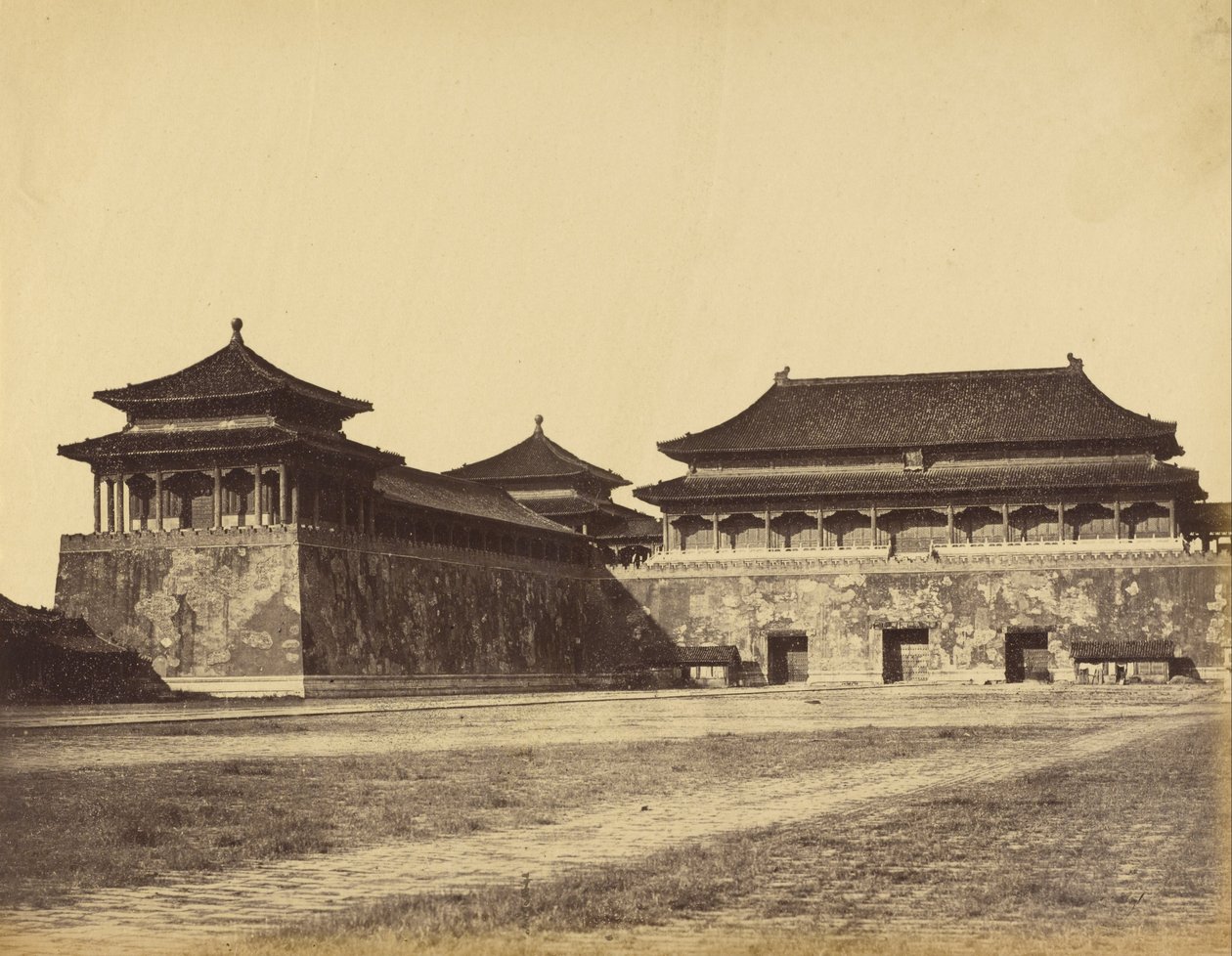 Velký císařský zimní palác, Pekin, 29. října 1860 od Felice Beato