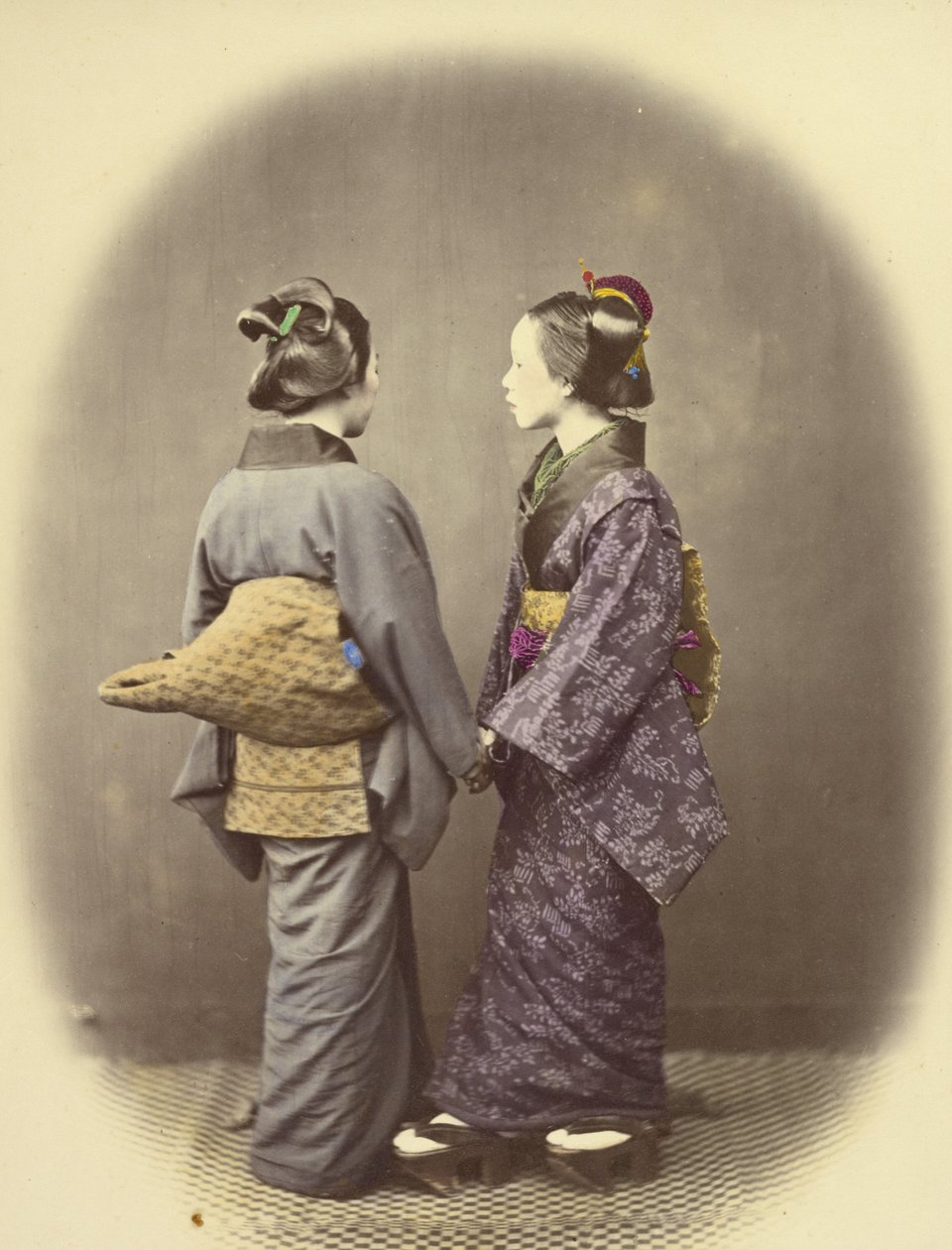 Dvě Japonky od Felice Beato