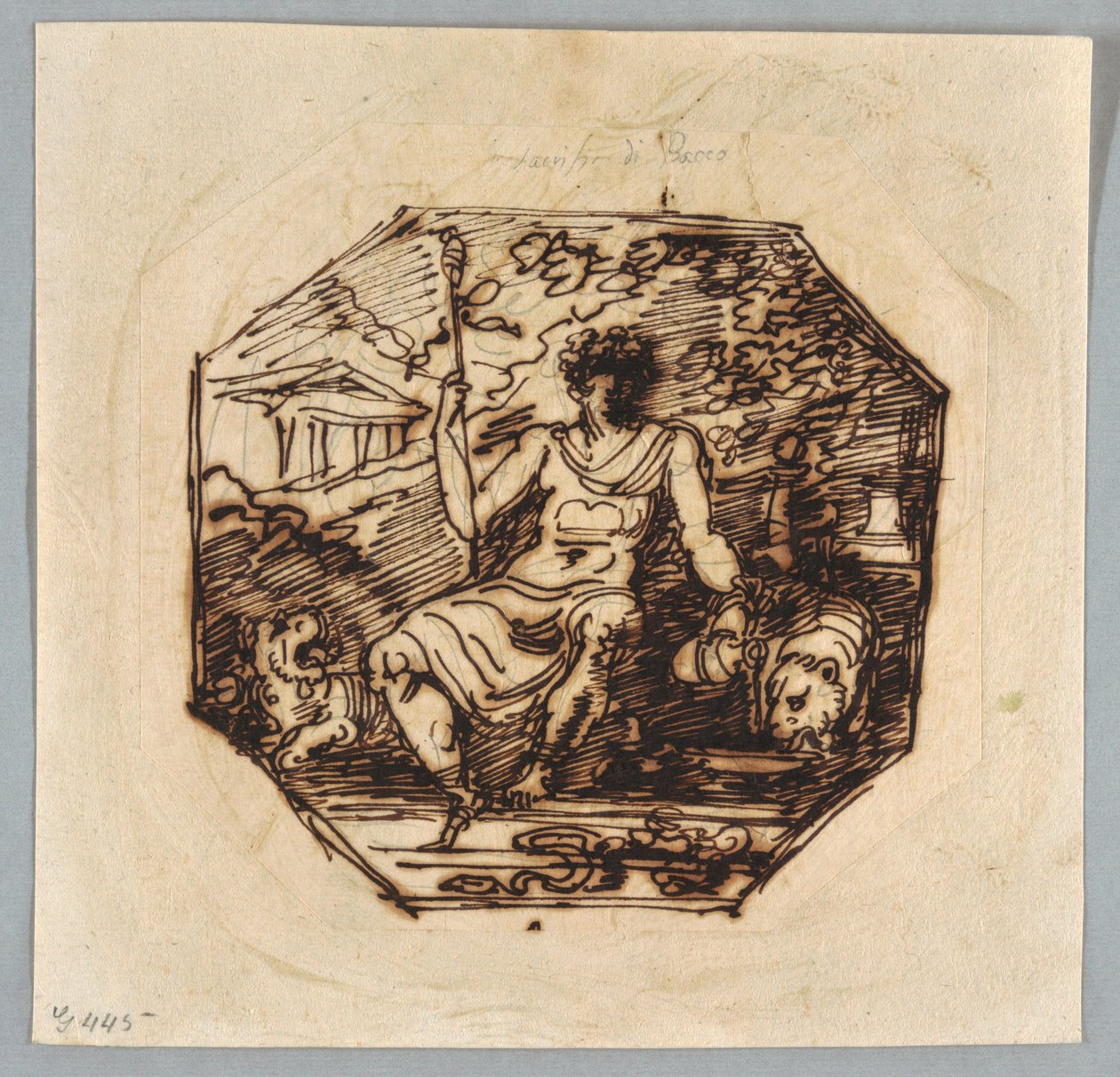 Bacchus od Felice Giani