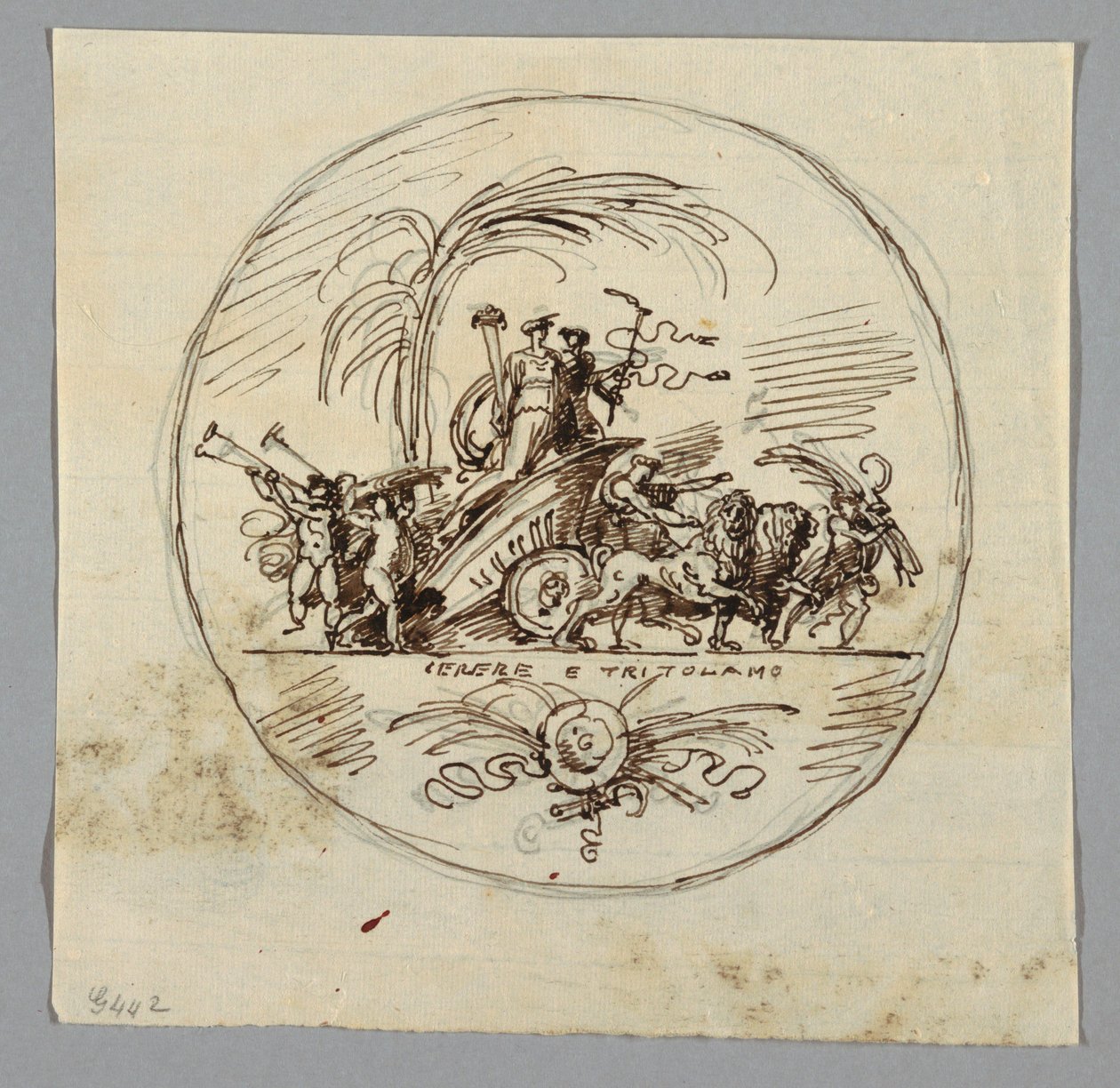 Ceres a Triptolemus od Felice Giani
