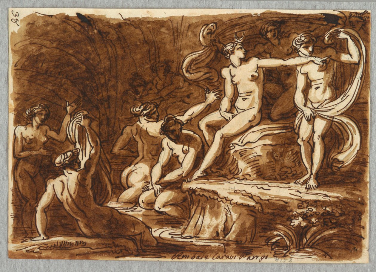 Diana a Callisto od Felice Giani