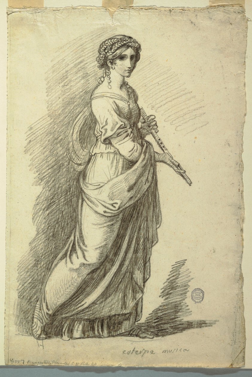 Euterpe, Múza lyrické poezie od Felice Giani