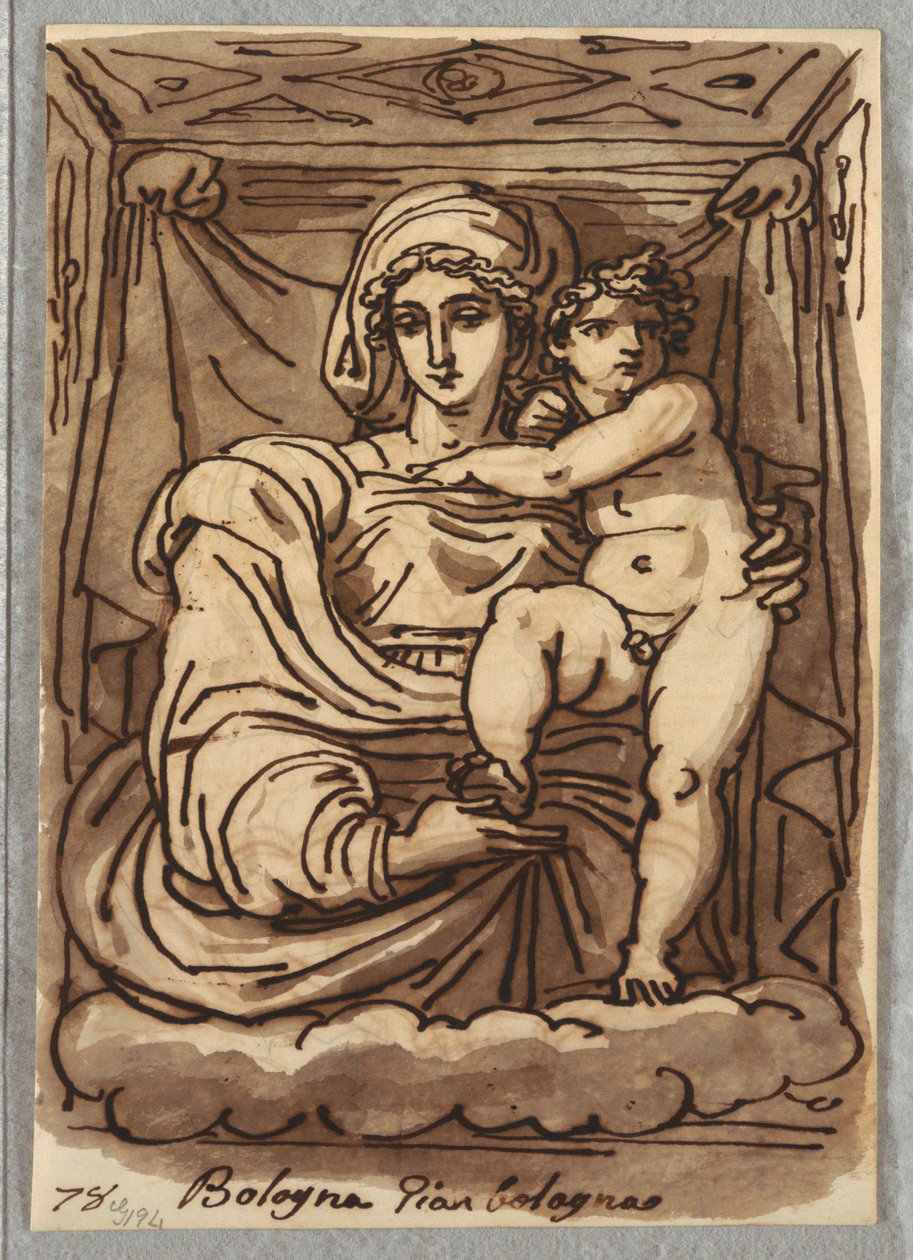 Madonna a dítě od Felice Giani