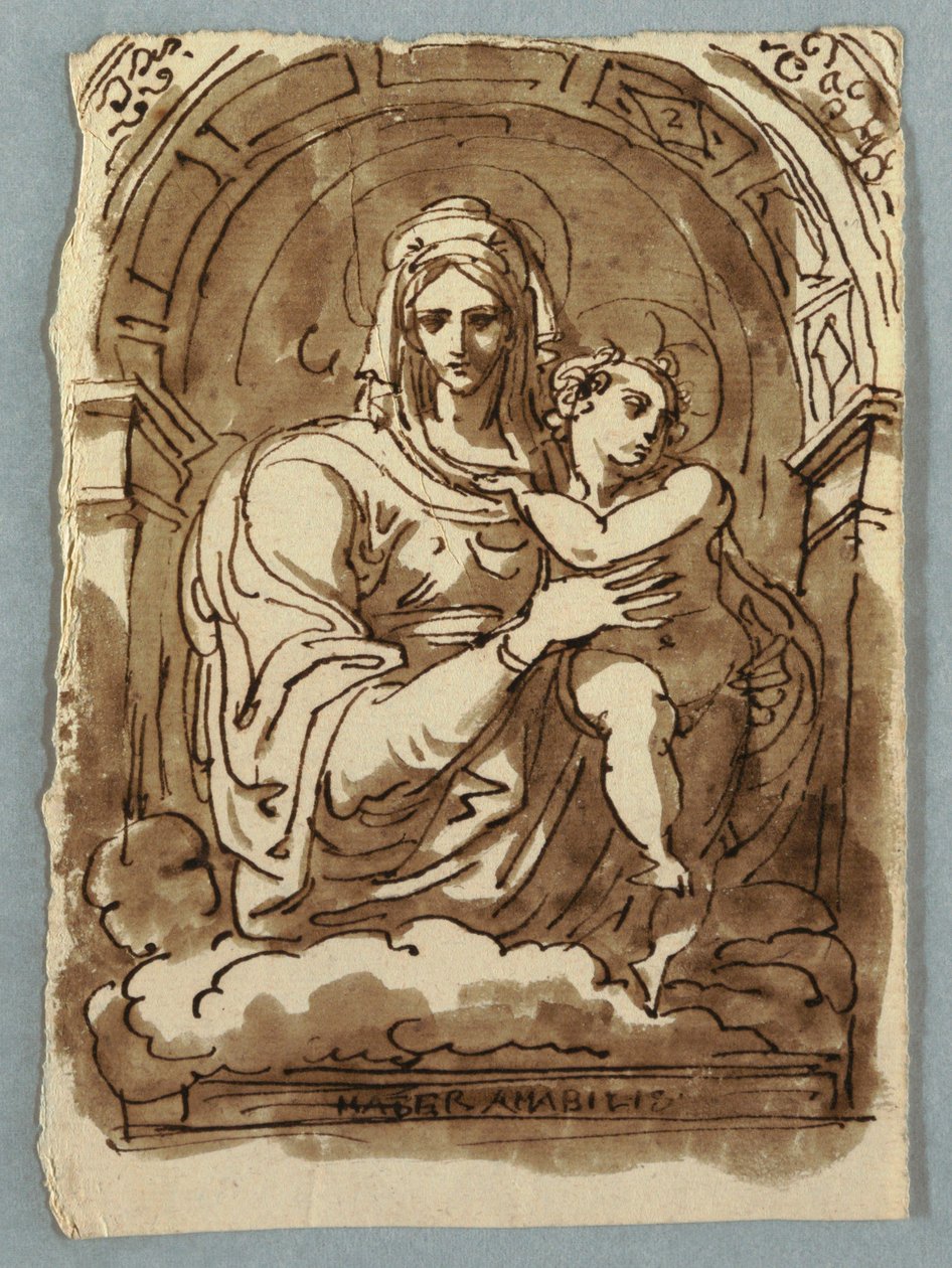 Madonna a dítě od Felice Giani