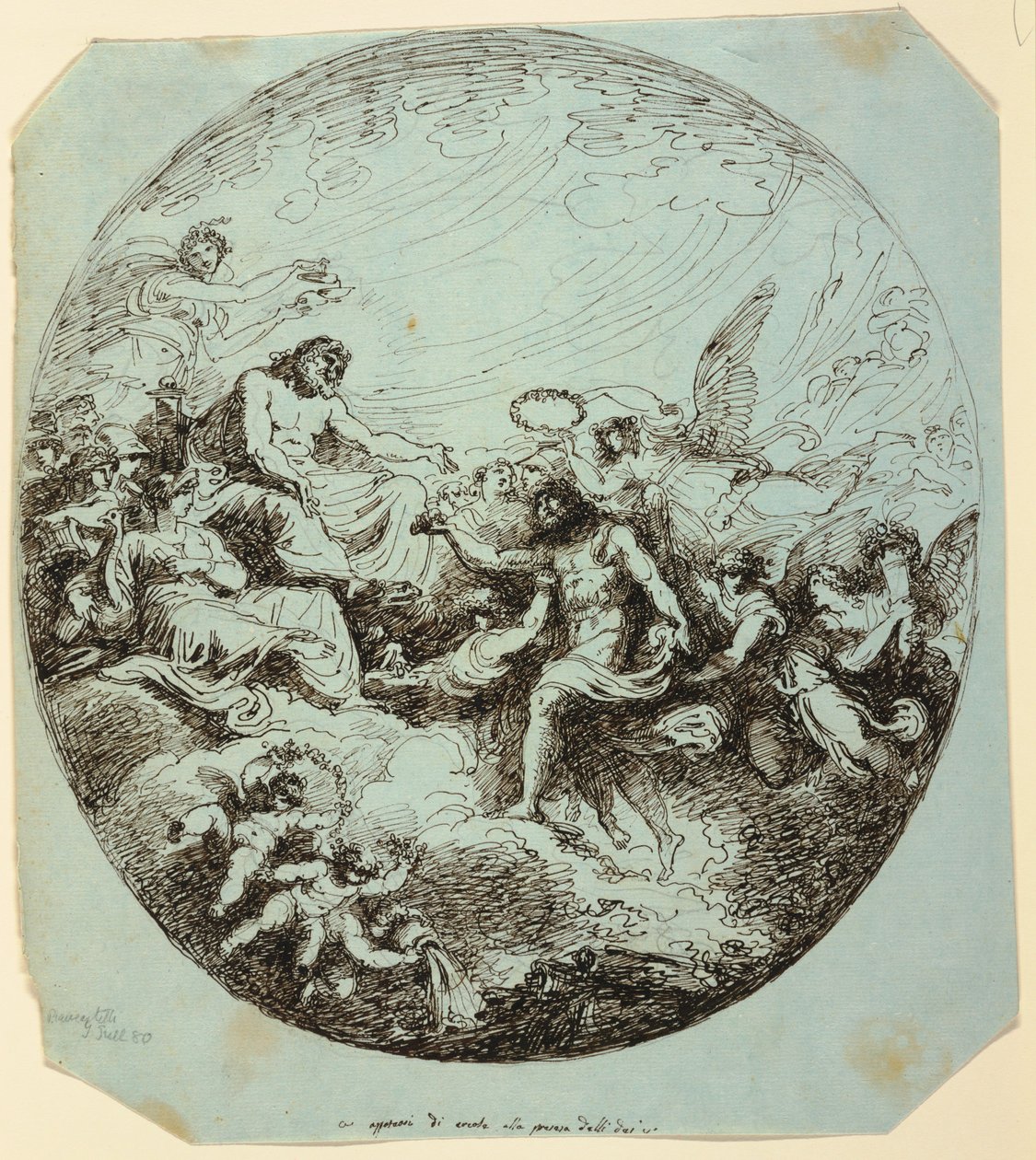 Apoteóza Herkula, Palazzo Gessi, Faenza od Felice Giani