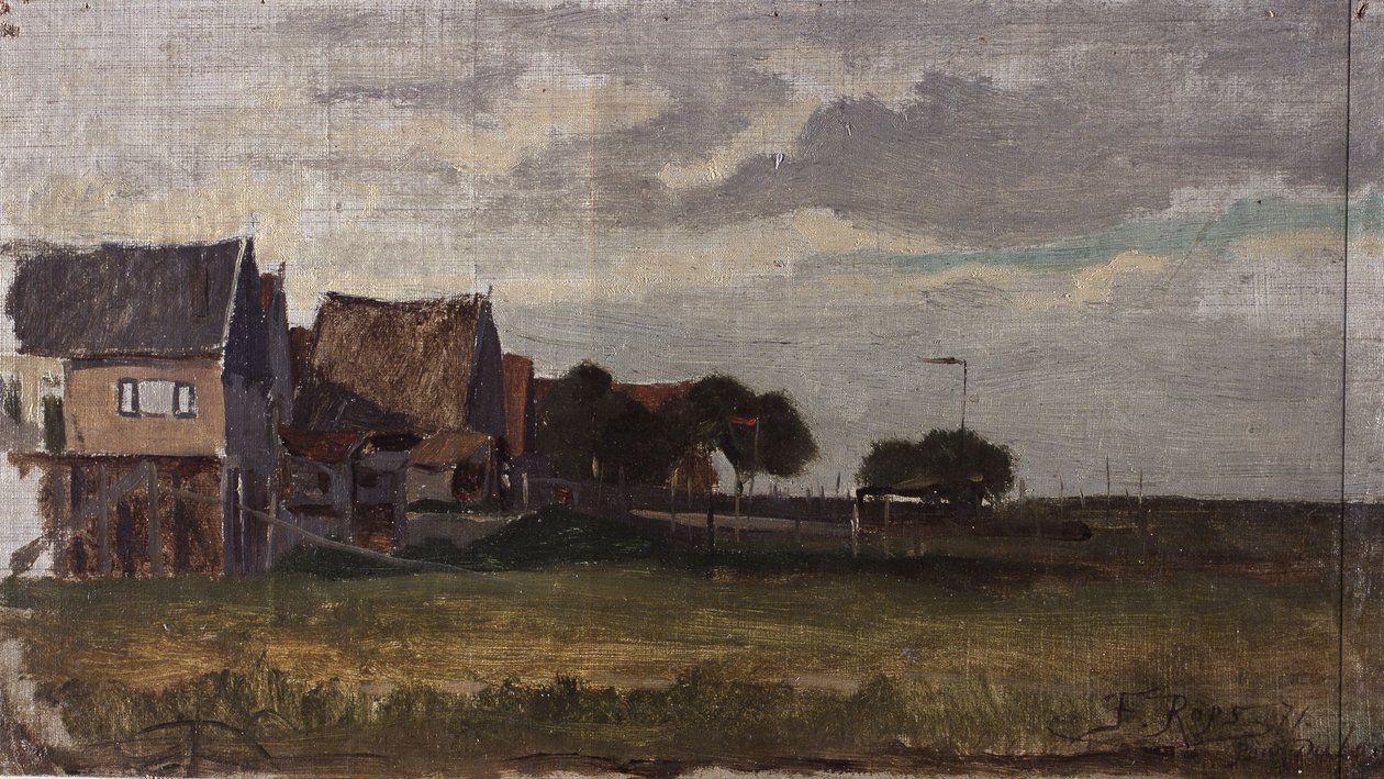 Krajina ve Švédsku od Félicien Rops