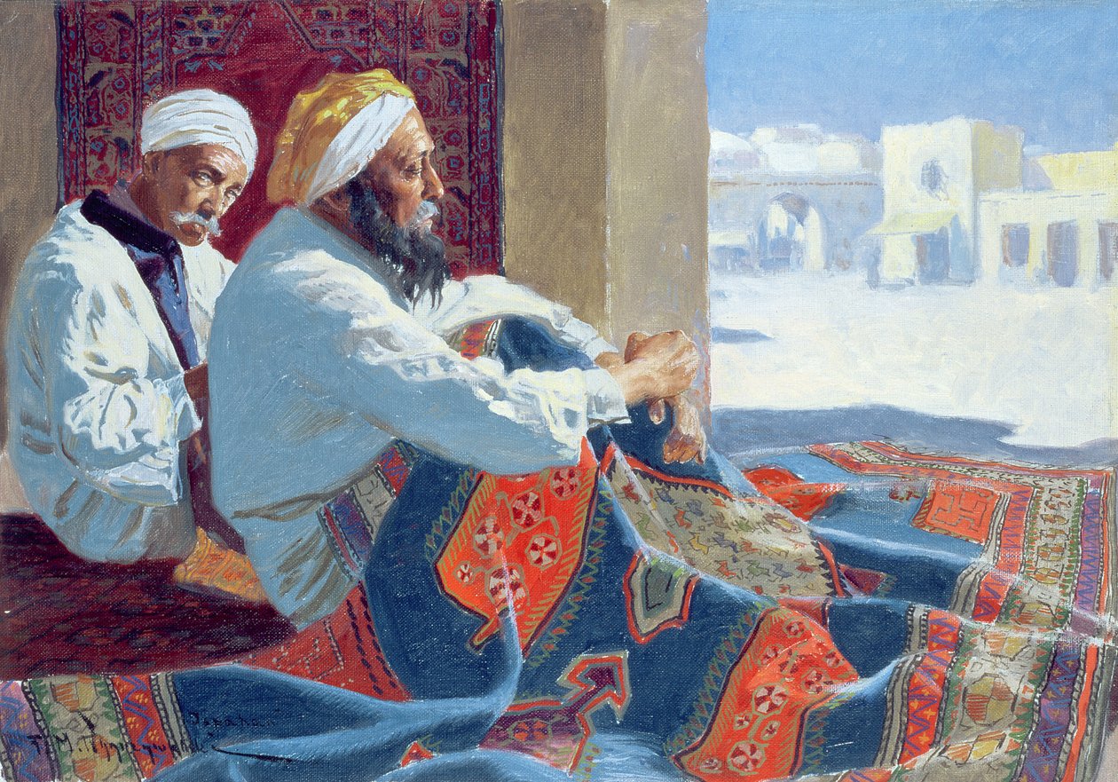 The Carpet Sellers, c.1915 od Feliks Michal Wygrzywalski