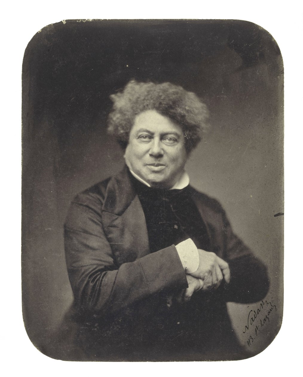 Alexander Dumas otec (1802-1870) od Nadar