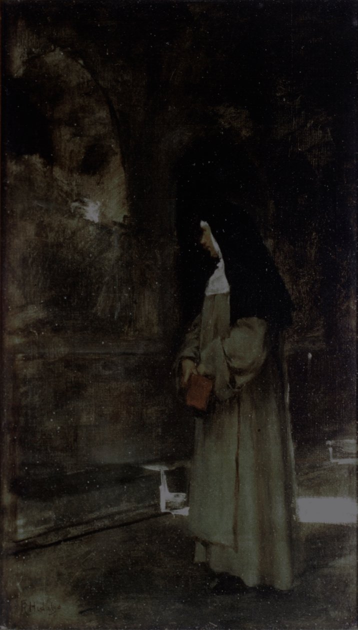 Matka v ambitu od Felix Resurreccion Hidalgo