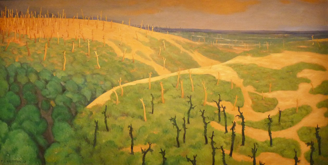Bois de la Gruerie a rokle Meurissonsn od Felix Edouard Vallotton