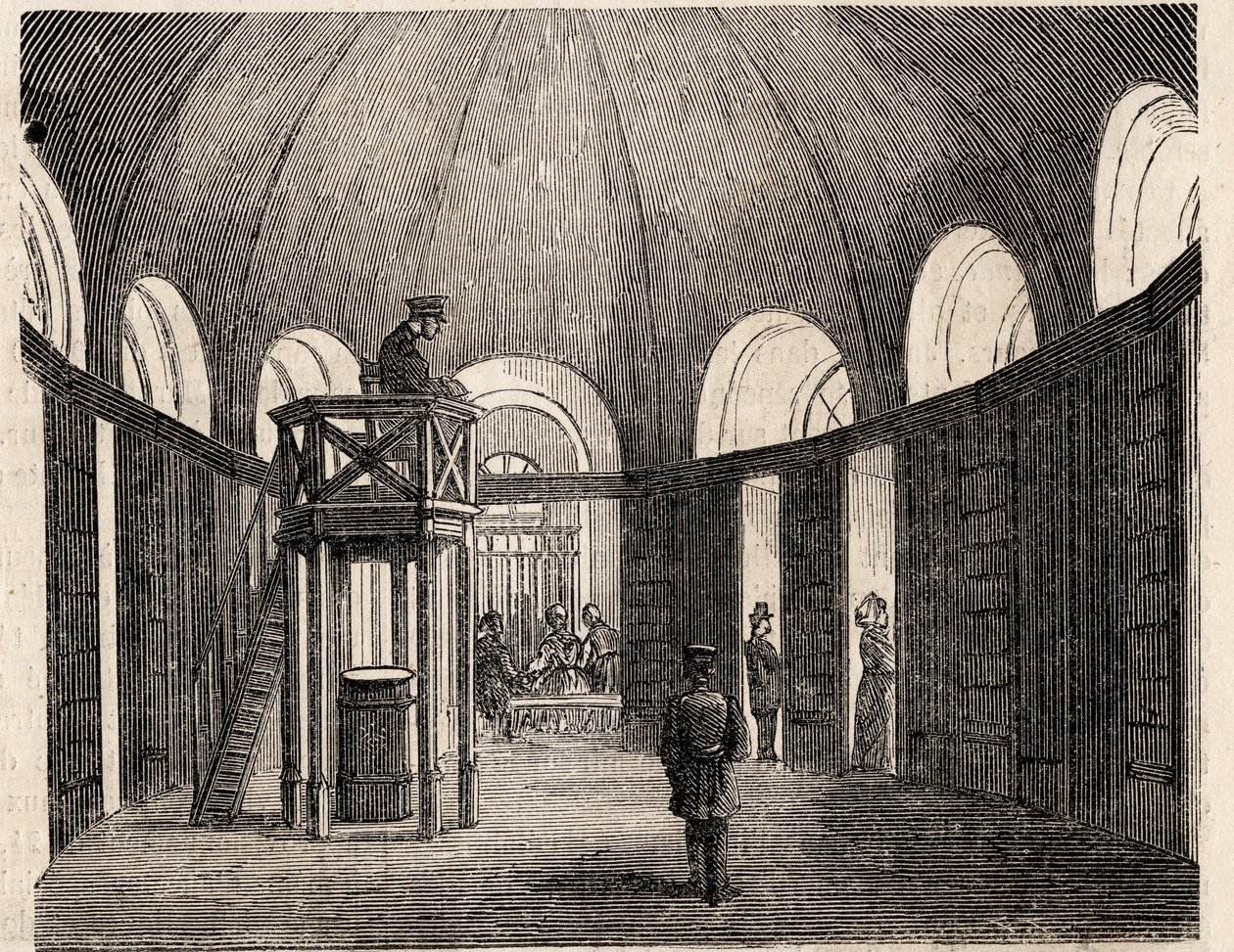 Paříž – věznice Petite Roquette (vězení pro ženy a mladistvé) – od Felix (after) Thorigny