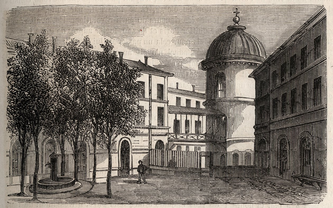 Paříž – věznice Petite Roquette (vězení pro ženy a mladistvé) – od Felix (after) Thorigny