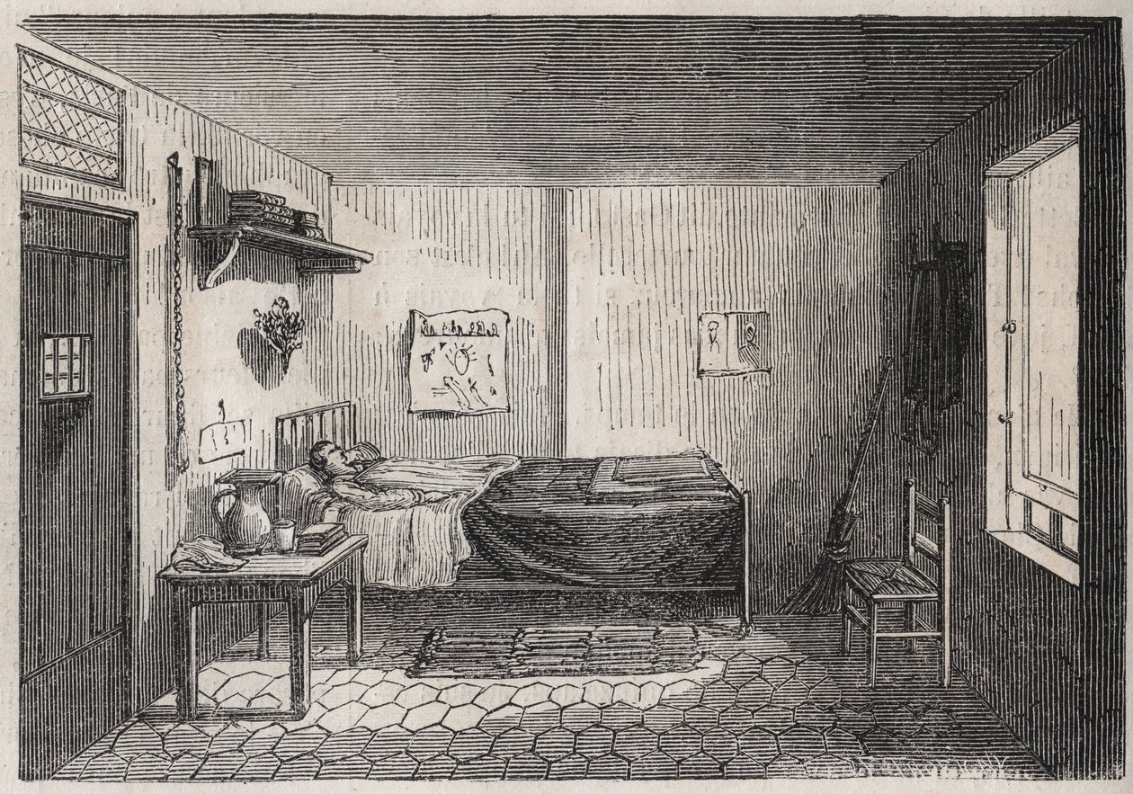 Paříž – věznice Petite Roquette (vězení pro ženy a mladistvé) – od Felix (after) Thorigny