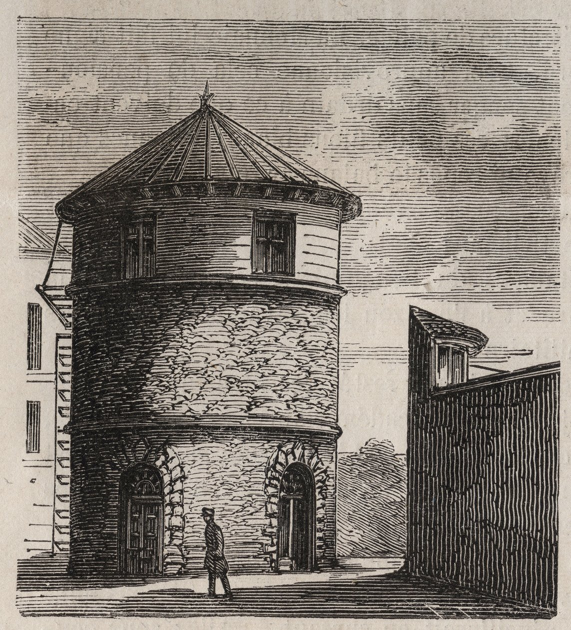 Paříž – věznice Petite Roquette (vězení pro ženy a mladistvé) – od Felix (after) Thorigny
