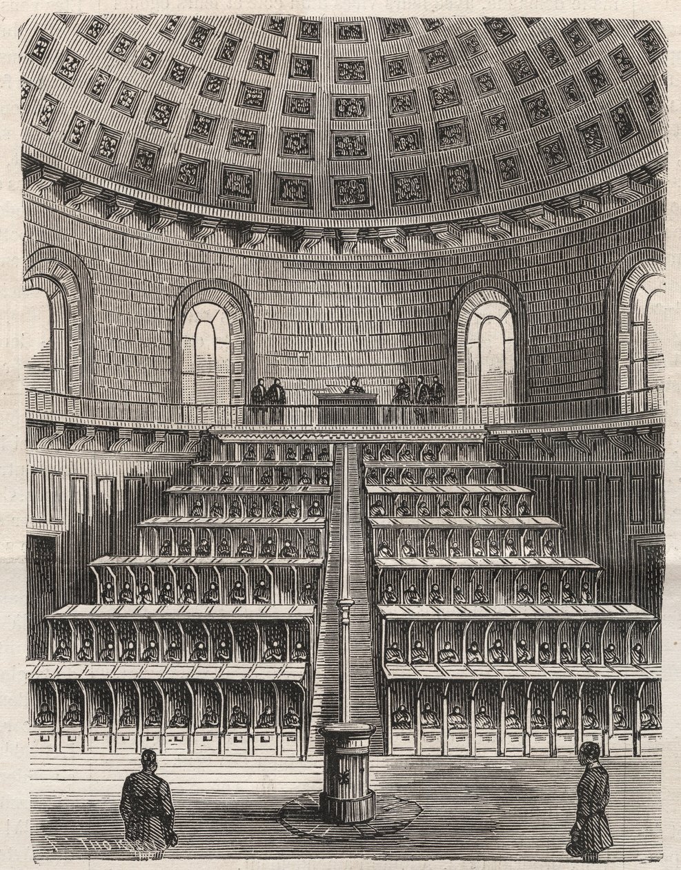 Paříž – věznice Petite Roquette (vězení pro ženy a mladistvé) – od Felix (after) Thorigny