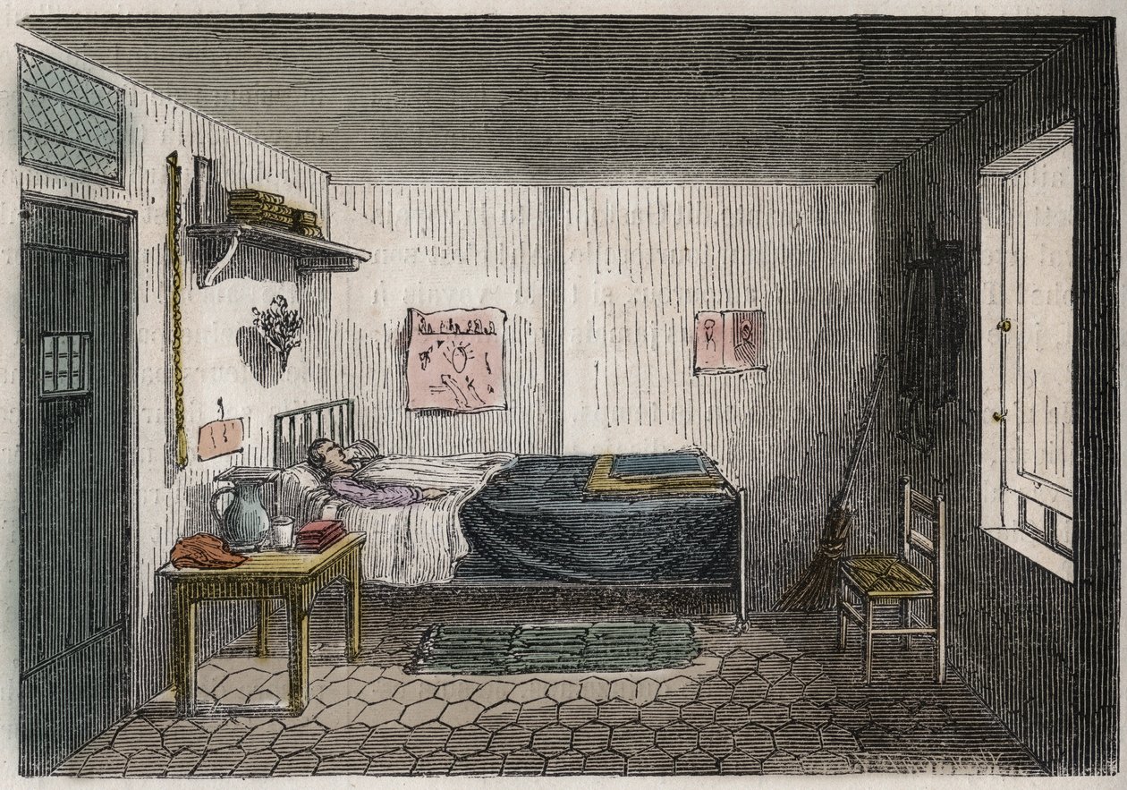 Paříž – věznice Petite Roquette (vězení pro ženy a mladistvé) – od Felix (after) Thorigny