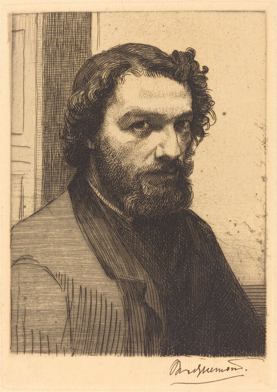 Alphonse Legros od Felix Bracquemond