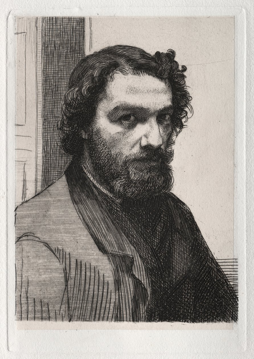 Alphonse Legros od Felix Bracquemond