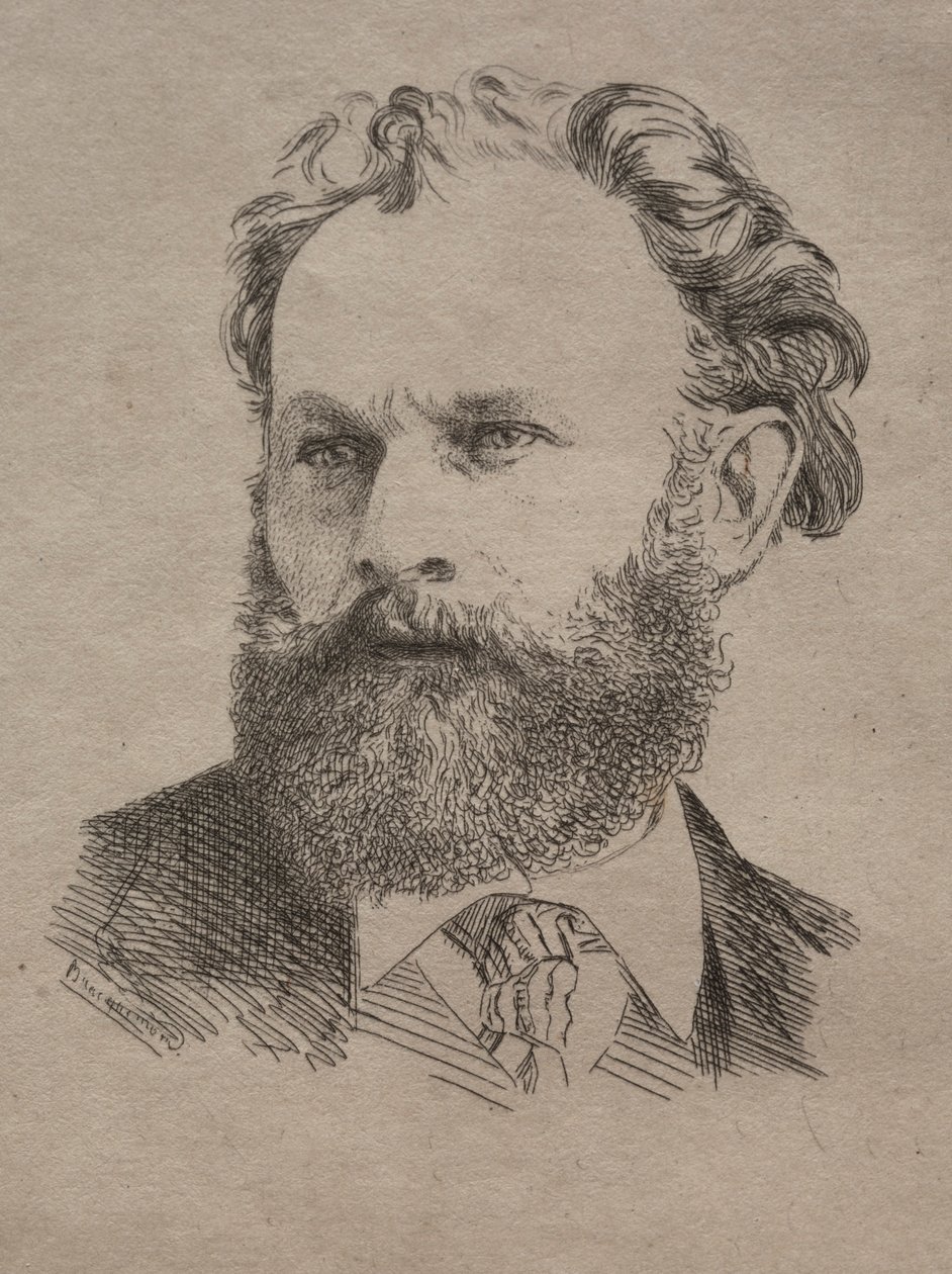 Edouard Manet, 1867. od Felix Bracquemond