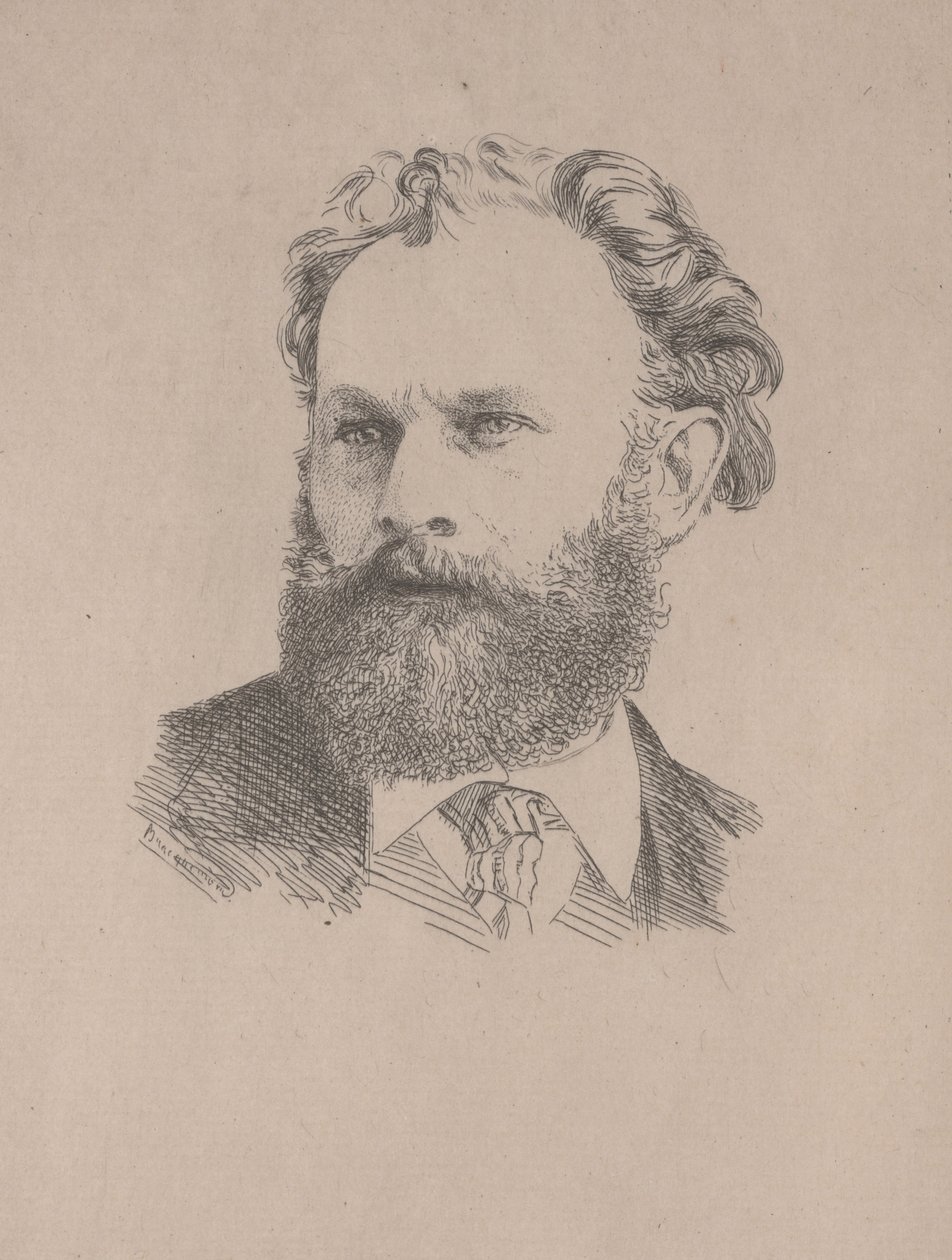 Portrét Maneta od Felix Bracquemond