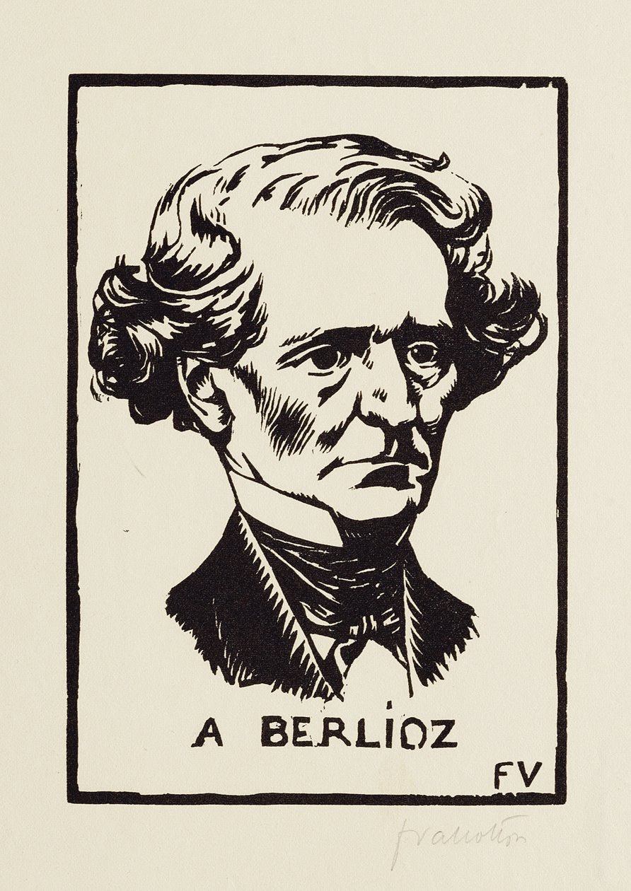 A Berlioz, 1891 od Felix Edouard Vallotton