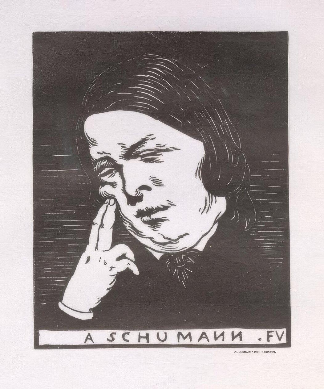 Schumann od Felix Edouard Vallotton