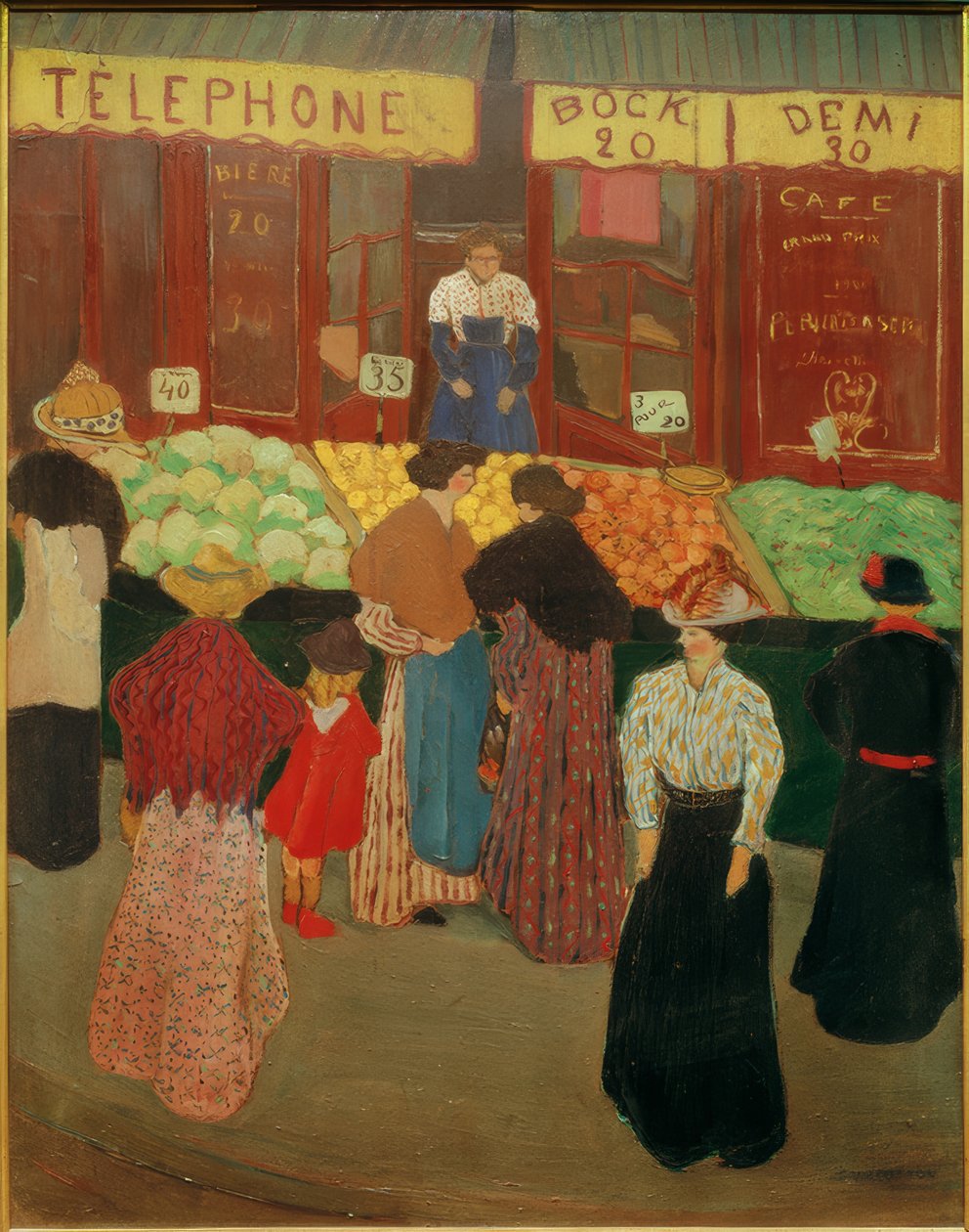 V obchodě od Felix Edouard Vallotton