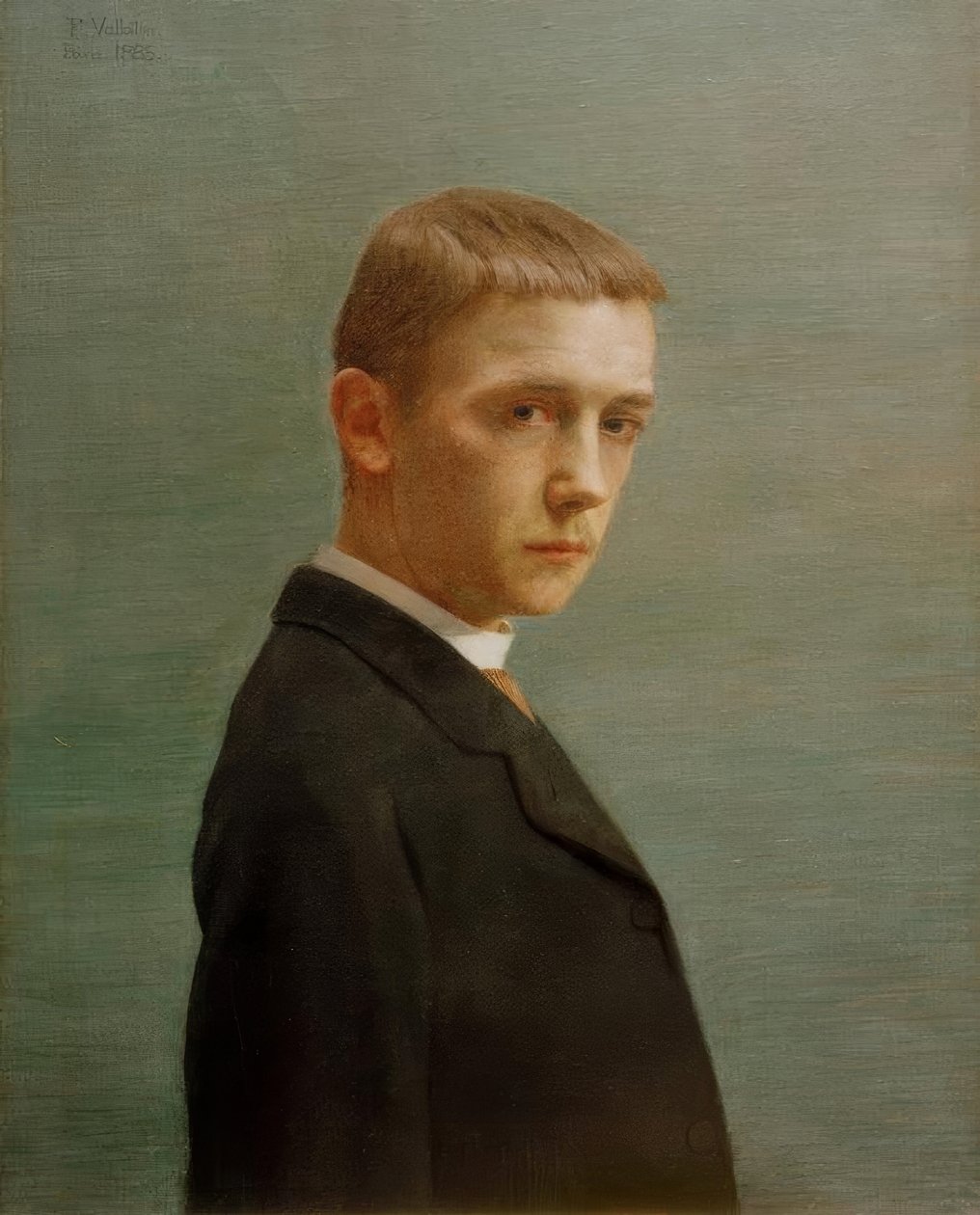 Autoportrét ve dvaceti letech od Felix Edouard Vallotton