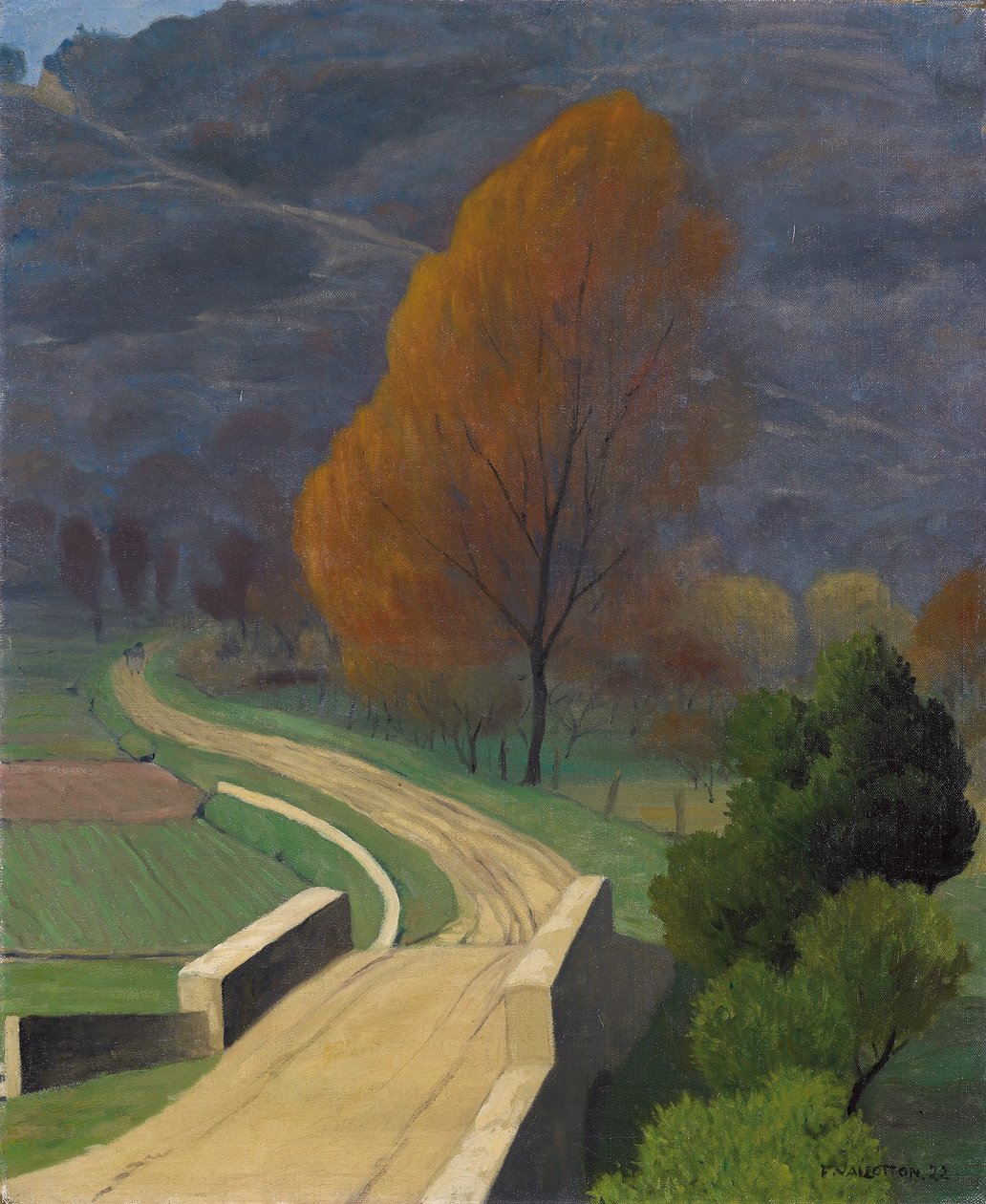 Most přes Beal, 1922 od Felix Edouard Vallotton