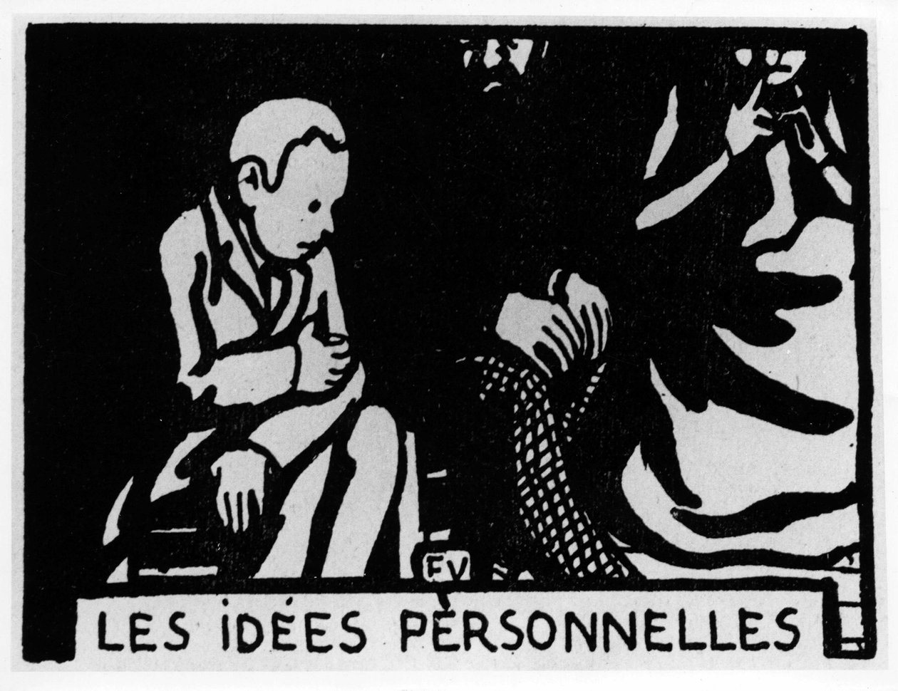 Mrkvová hlava: „osobní nápady“ napsal Jules Renard, ed. Flammarion (ilustrace) od Felix Edouard Vallotton