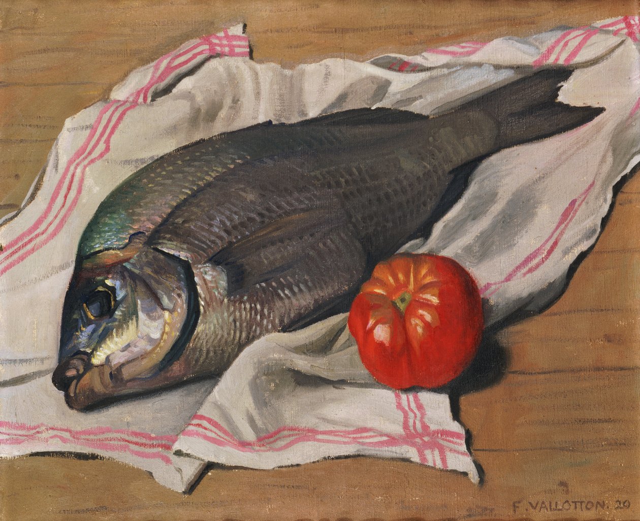 Dorade nebo "John Dory", 1920 od Felix Edouard Vallotton