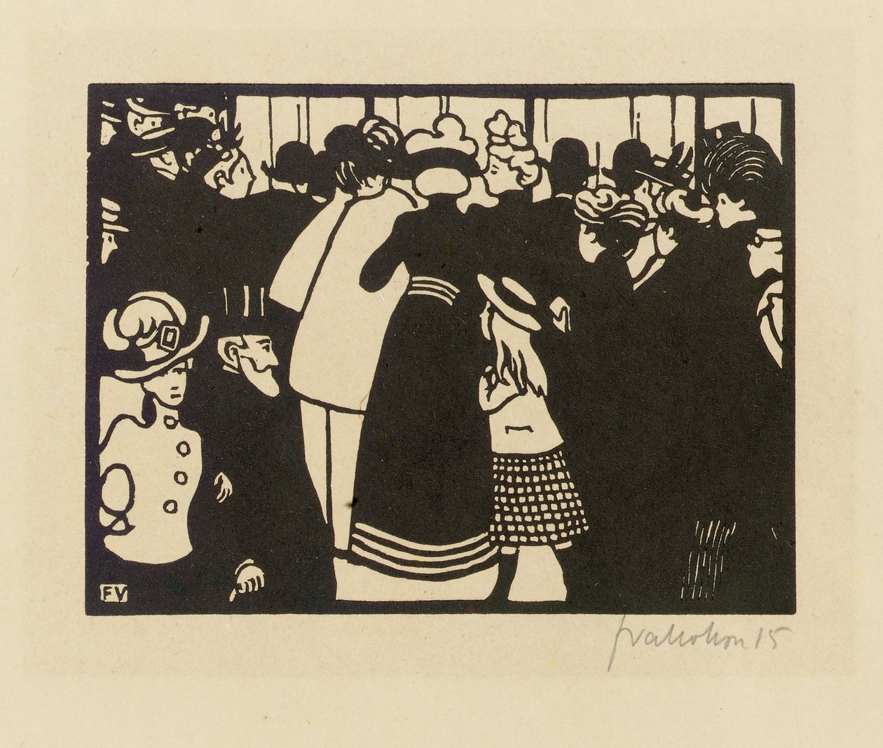 Světová výstava 1900, 1901 od Felix Edouard Vallotton