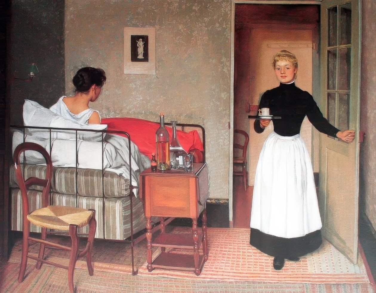 Félix Edouard Vallotton (1865 – 1925) švýcarský malíř, 1892 pacient od Felix Edouard Vallotton