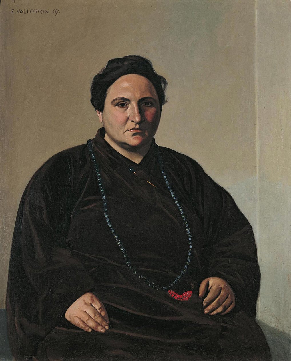 Gertrude Stein, 1907 od Felix Edouard Vallotton