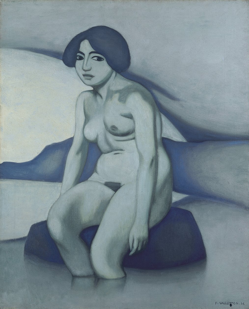Zelený akt, 1916 od Felix Edouard Vallotton