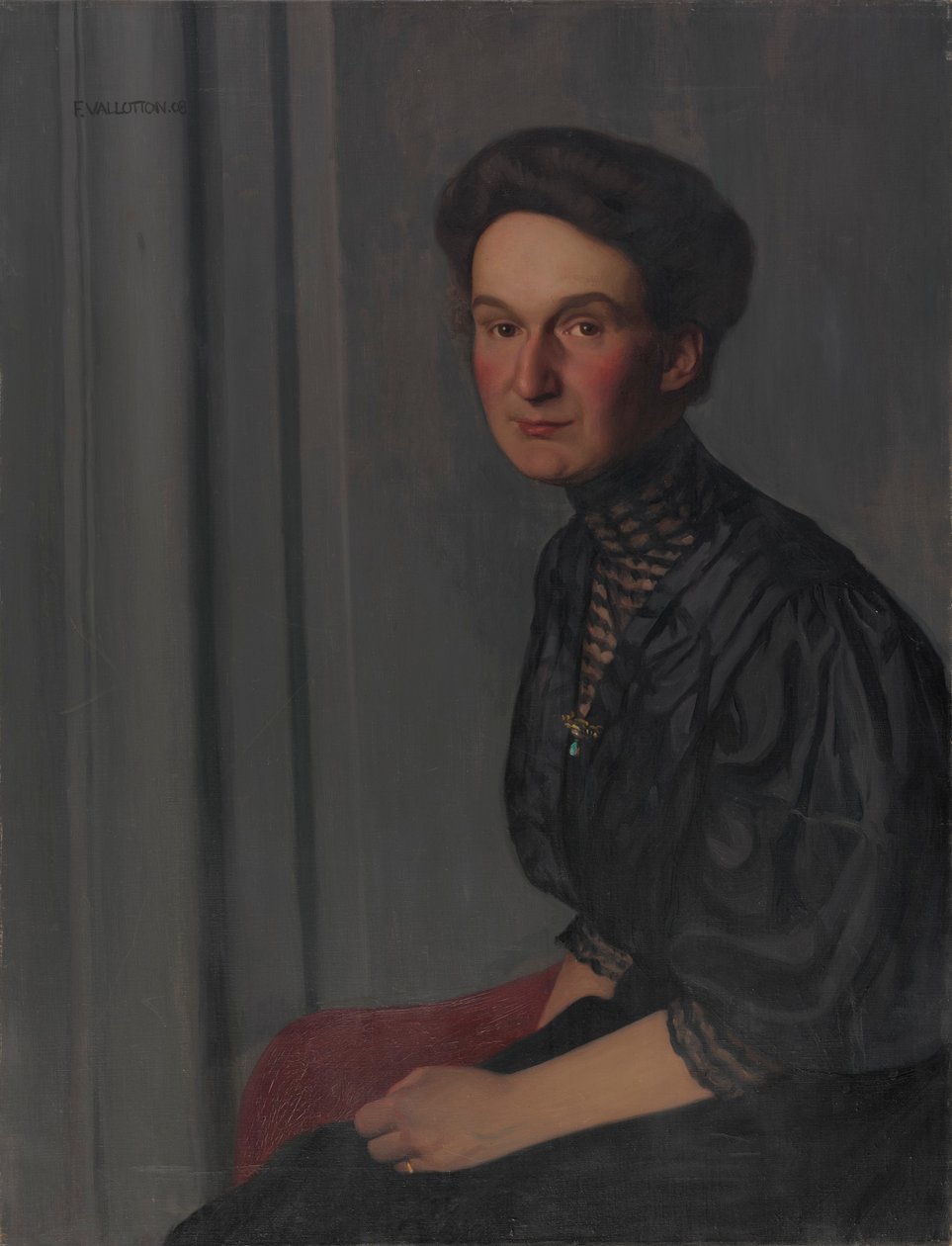 Hedy Hahnloser, 1908. od Felix Edouard Vallotton