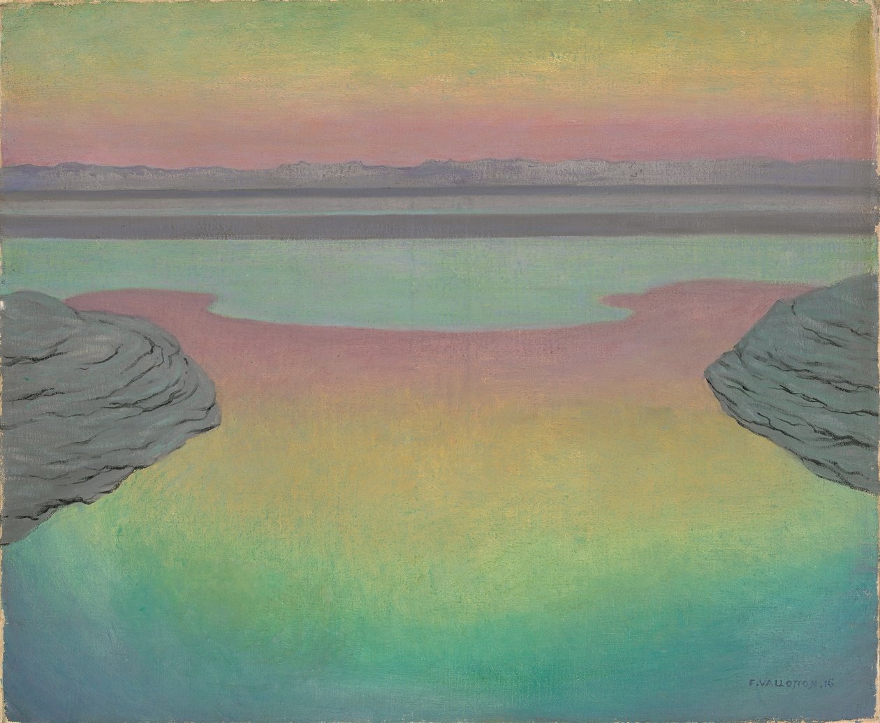 Příliv ve večerním světle, 1915 od Felix Edouard Vallotton