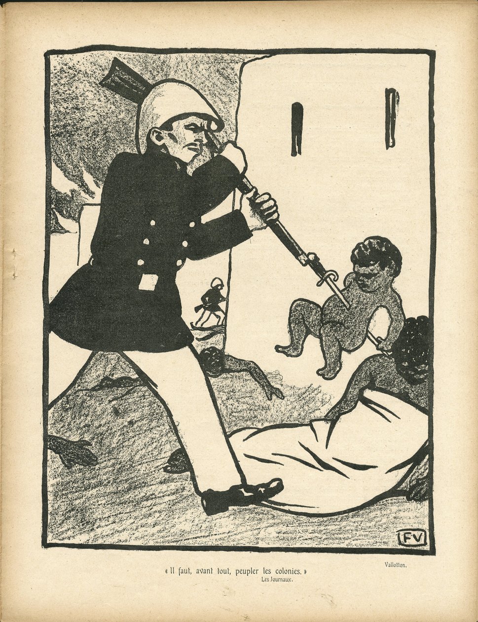 Ilustrace Felix dit Vallotton od Felix Edouard Vallotton