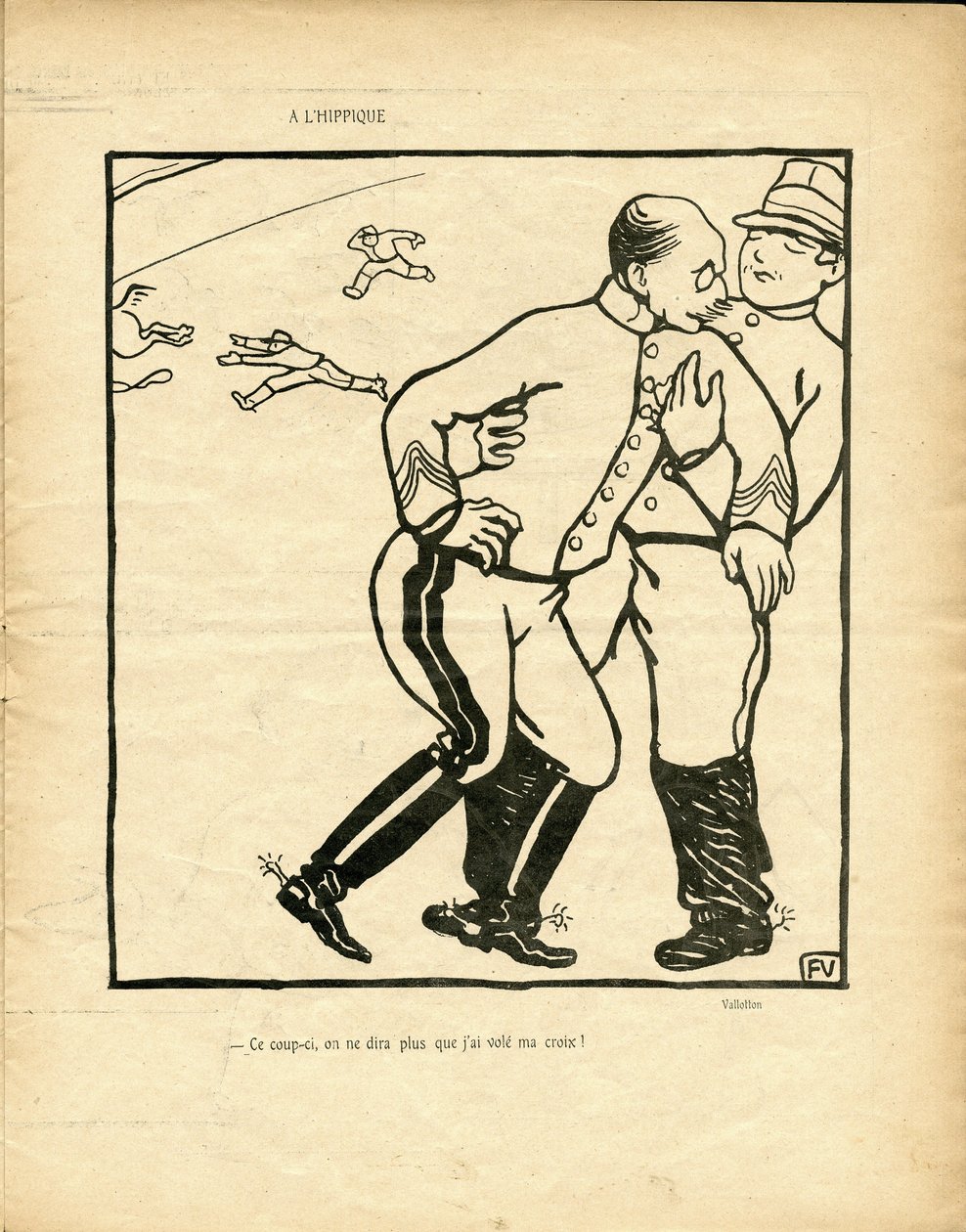 Ilustrace Felix dit Vallotton od Felix Edouard Vallotton